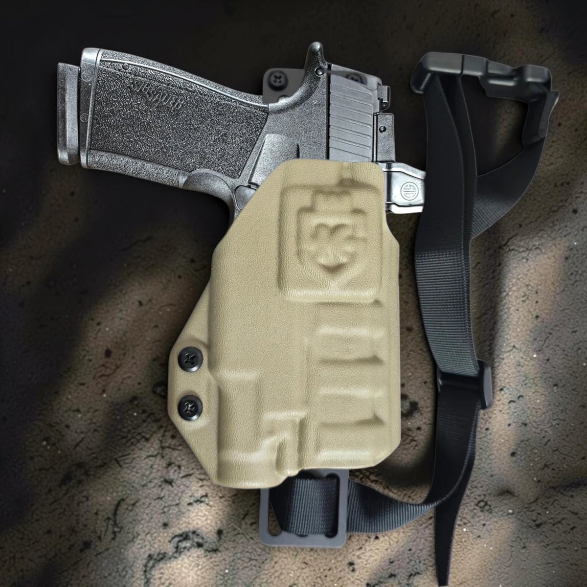 Sig P365XL with TLR7Sub - StealthKydex PHALANX RANGE HOLSTER, RANGE RIG, RANGE HOLSTER, SPORT SHOOTING, SPORT SHOOTING HOLSTER