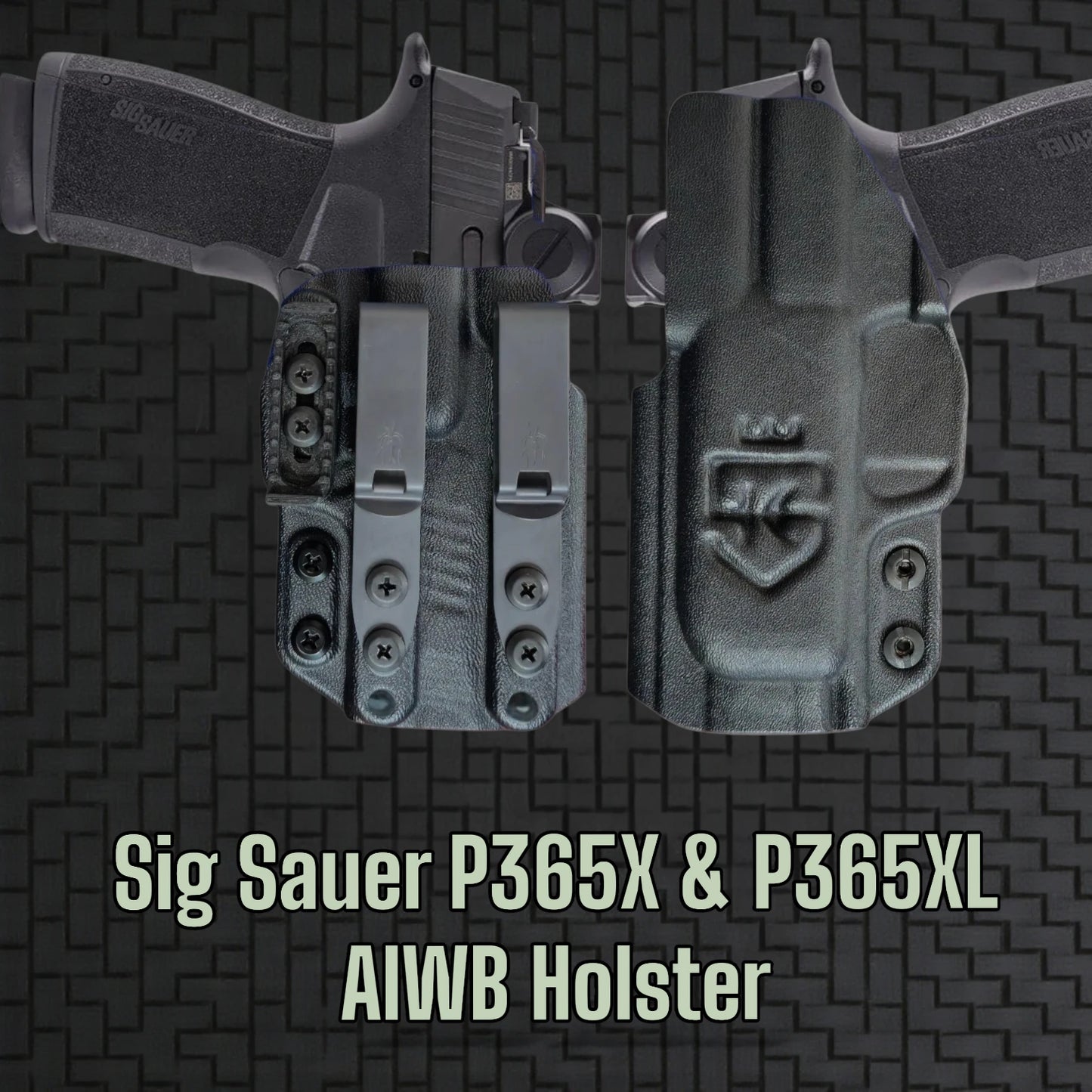 Sig Sauer P365X & P365XL AIGIS HOLSTER by StealthKydex