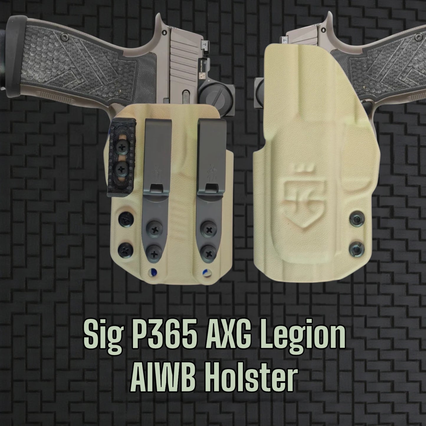 Sig Sauer P365 AXG AIGIS HOLSTER by StealthKydex