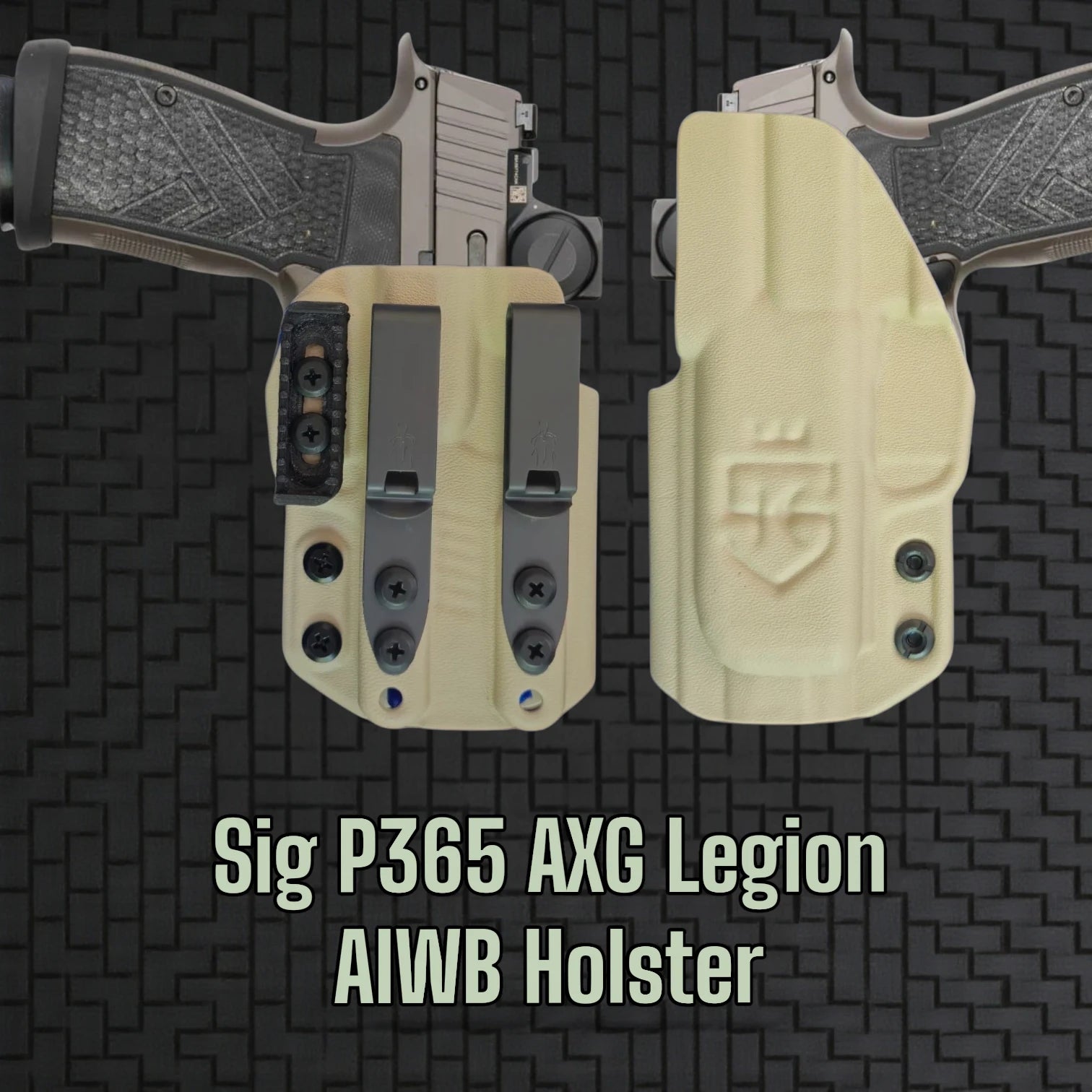 Sig Sauer P365 AXG AIGIS HOLSTER by StealthKydex