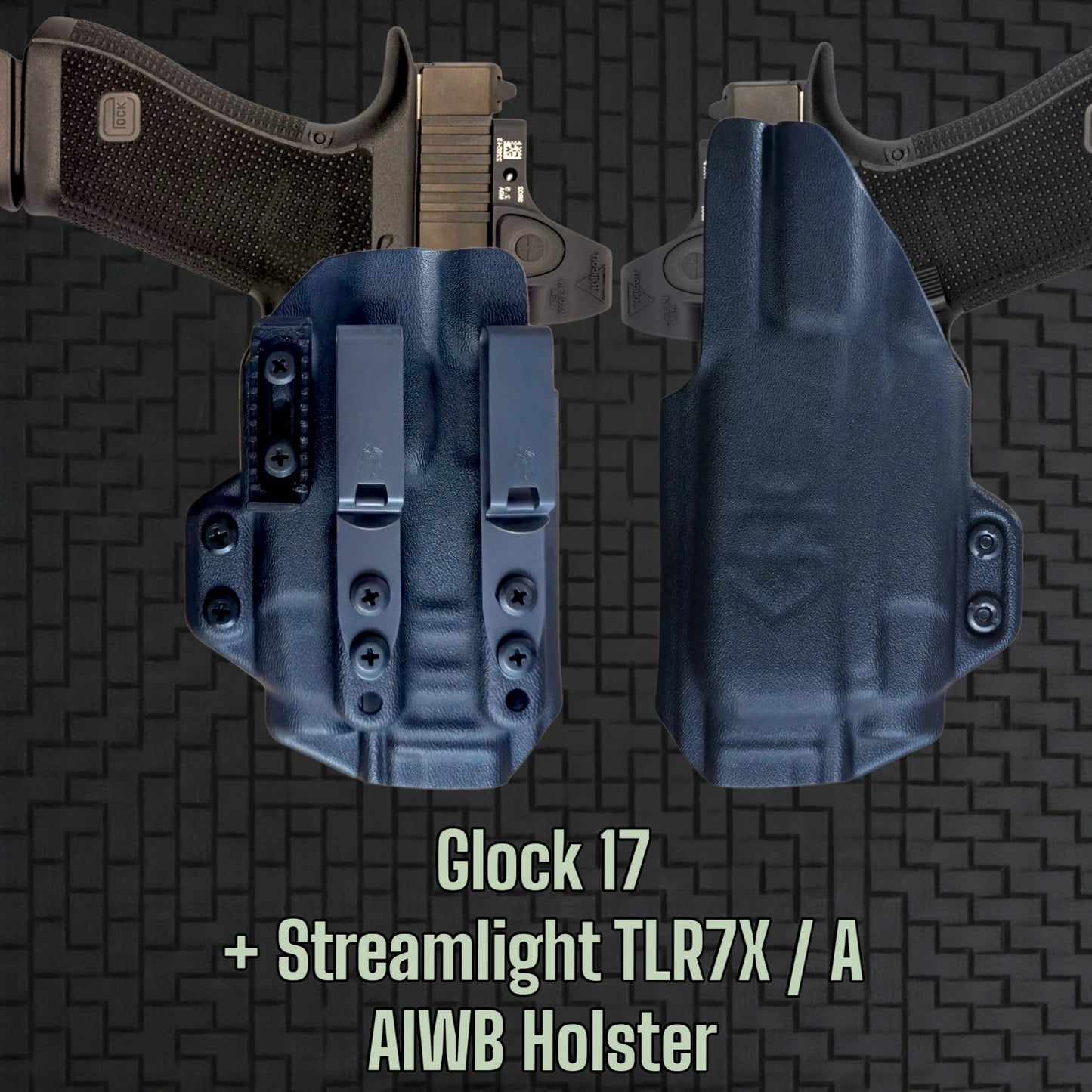 Streamlight TLR7X & TLR7A - STEALTHKYDEX AIGIS AIWB Holster Range
