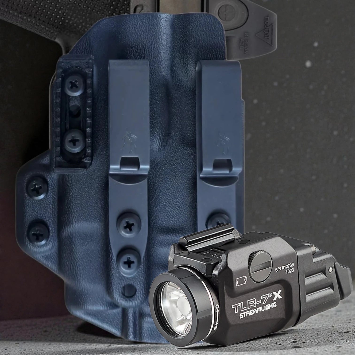 Streamlight TLR7X & TLR7A - STEALTHKYDEX AIGIS AIWB Holster Range