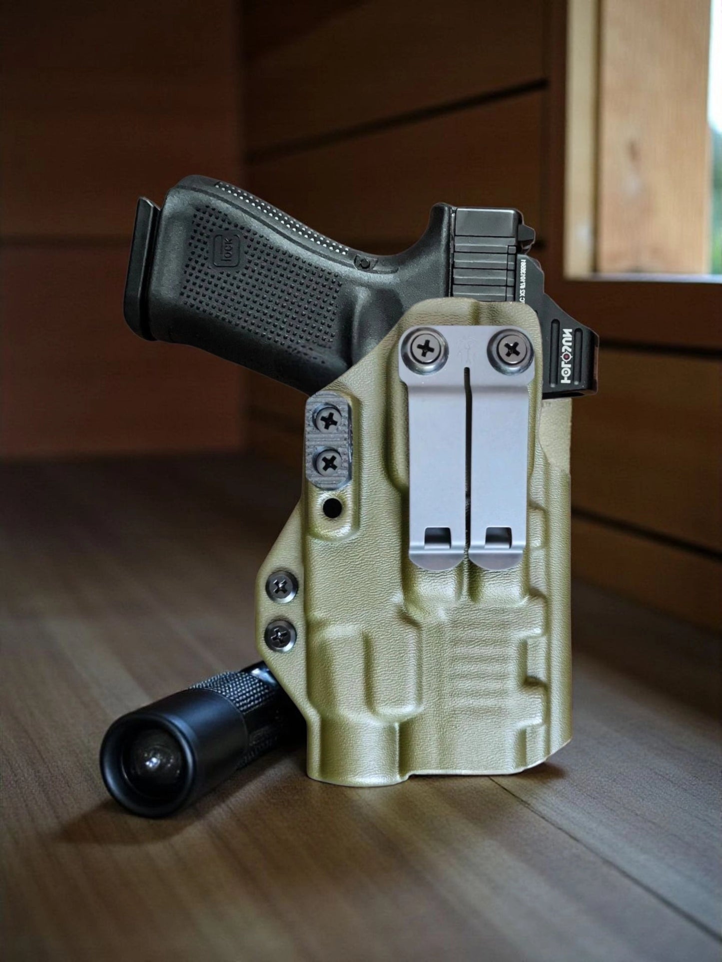 Glock 19 - 23 - 45 + Streamlight TLR7 HL-X Lightbearing Holster – StealthKydex Próta AIWB/IWB Kydex | Fit to Conceal – Built to Perform