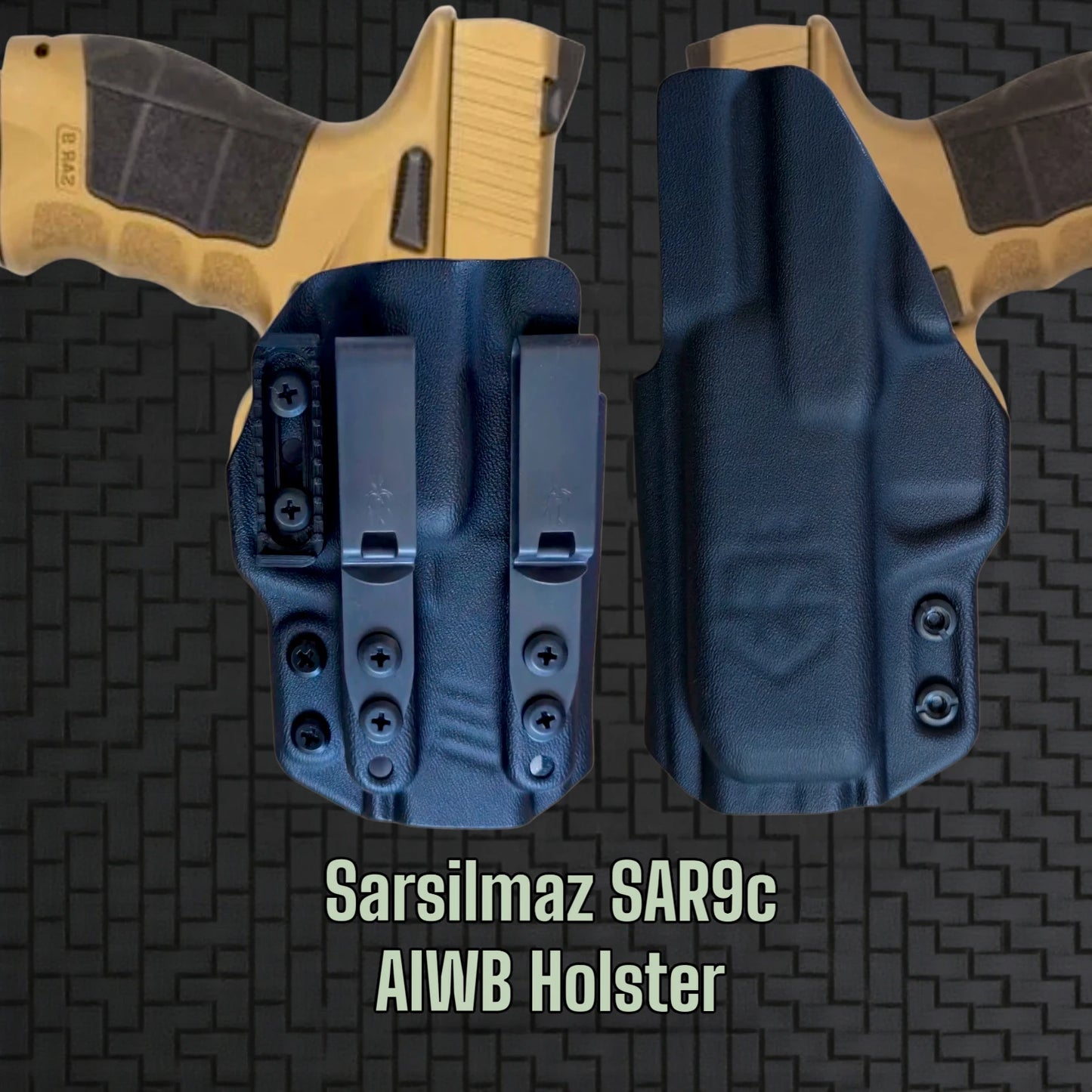 STEALTHKYDEX AIGIS™ Compact & Full Size AIWB Holster Range