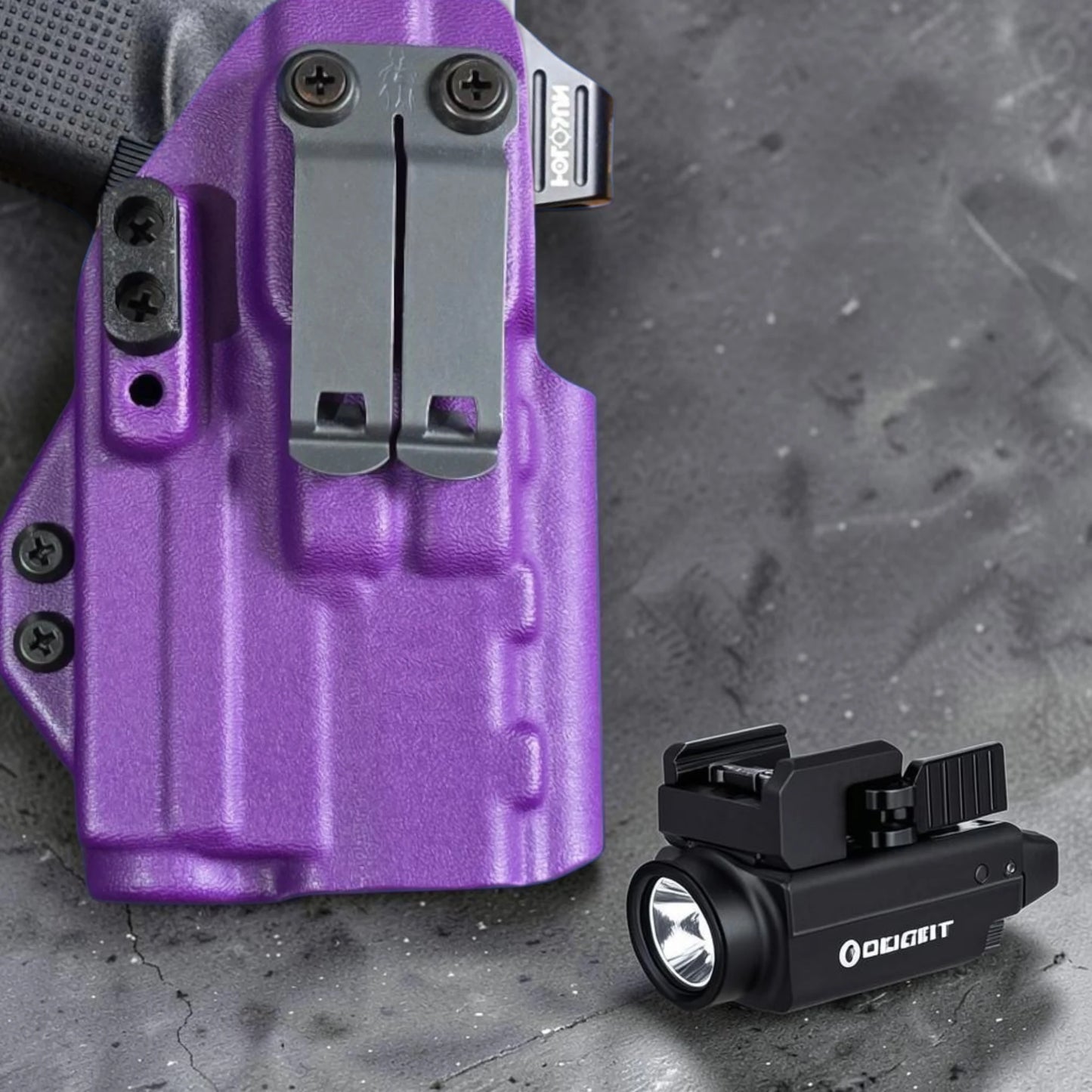 OLight BALDR S Light - StealthKydex Próta™ AIWB/IWB Kydex Holster Range