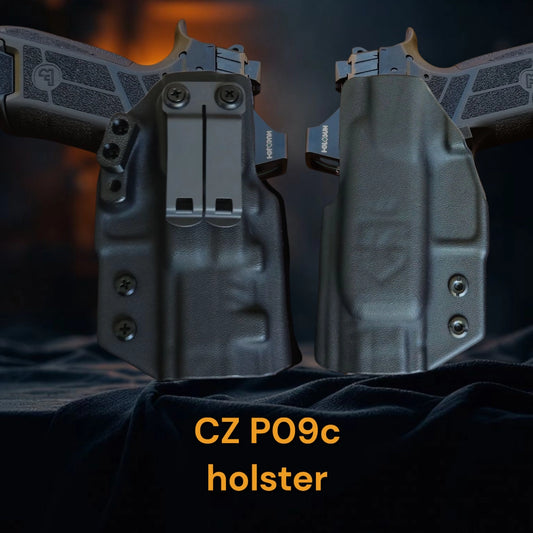 CZ P09c – StealthKydex Holster Próta AIWB/IWB Kydex  | Fit to Conceal – Built to Perform