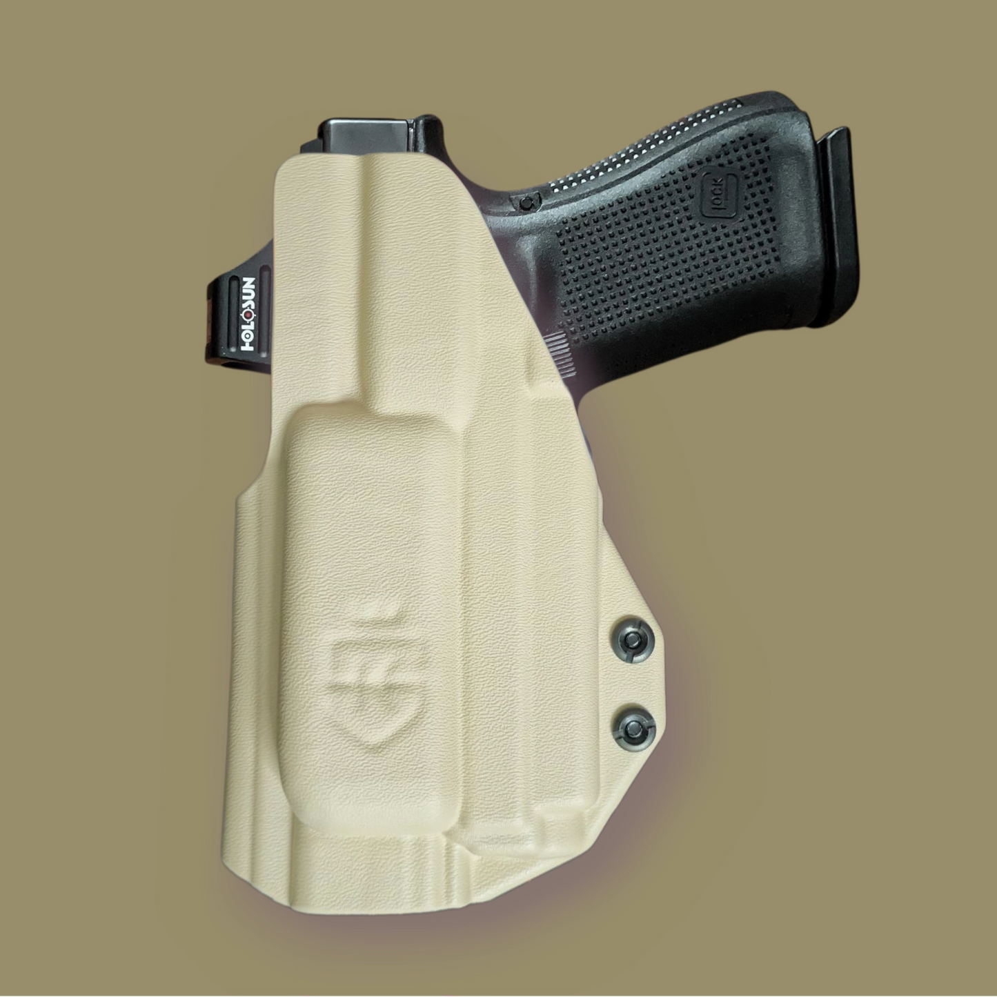 Glock 19 - 23 - 45 + Nitecore NPL25GL Lightbearing Holster – StealthKydex Próta AIWB/IWB Kydex | Fit to Conceal – Built to Perform