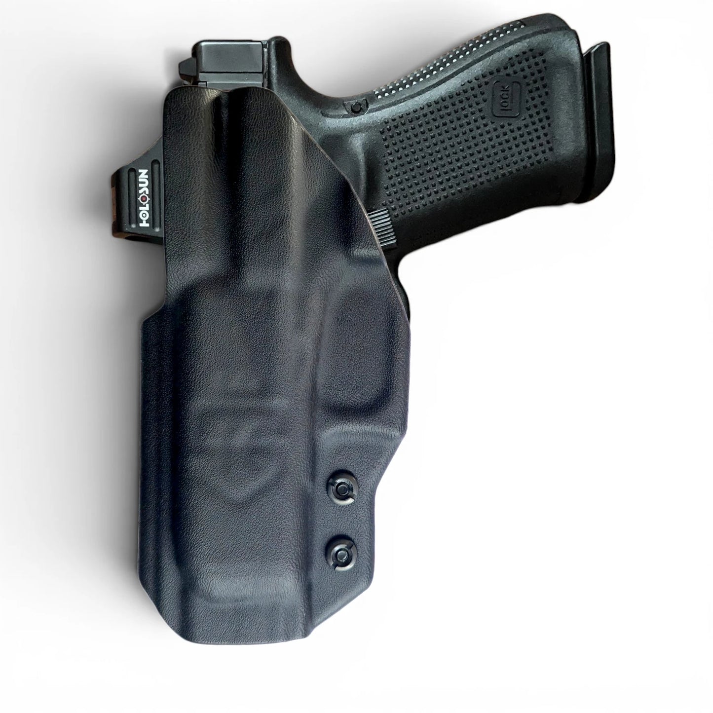 Glock 19+19X (& Glock 23 & 45) Gen 3, 4 & 5 Holster – StealthKydex Próta AIWB/IWB Kydex | Fit to Conceal – Built to Perform