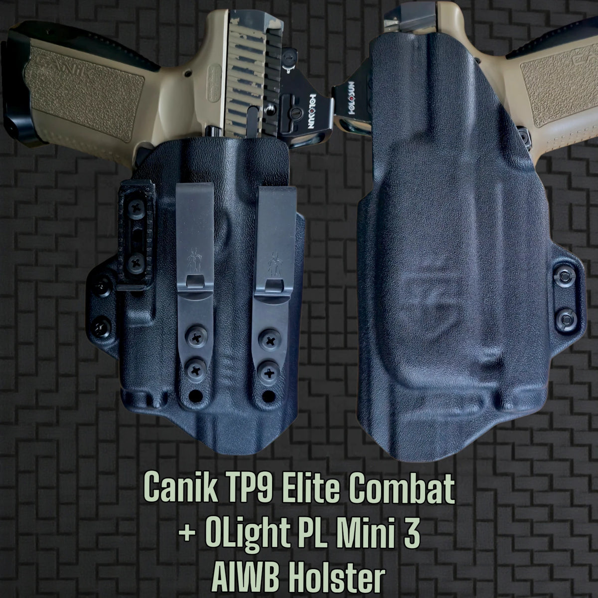 OLight PL Mini 3 - STEALTHKYDEX AIGIS ™ AIWB Holster Range
