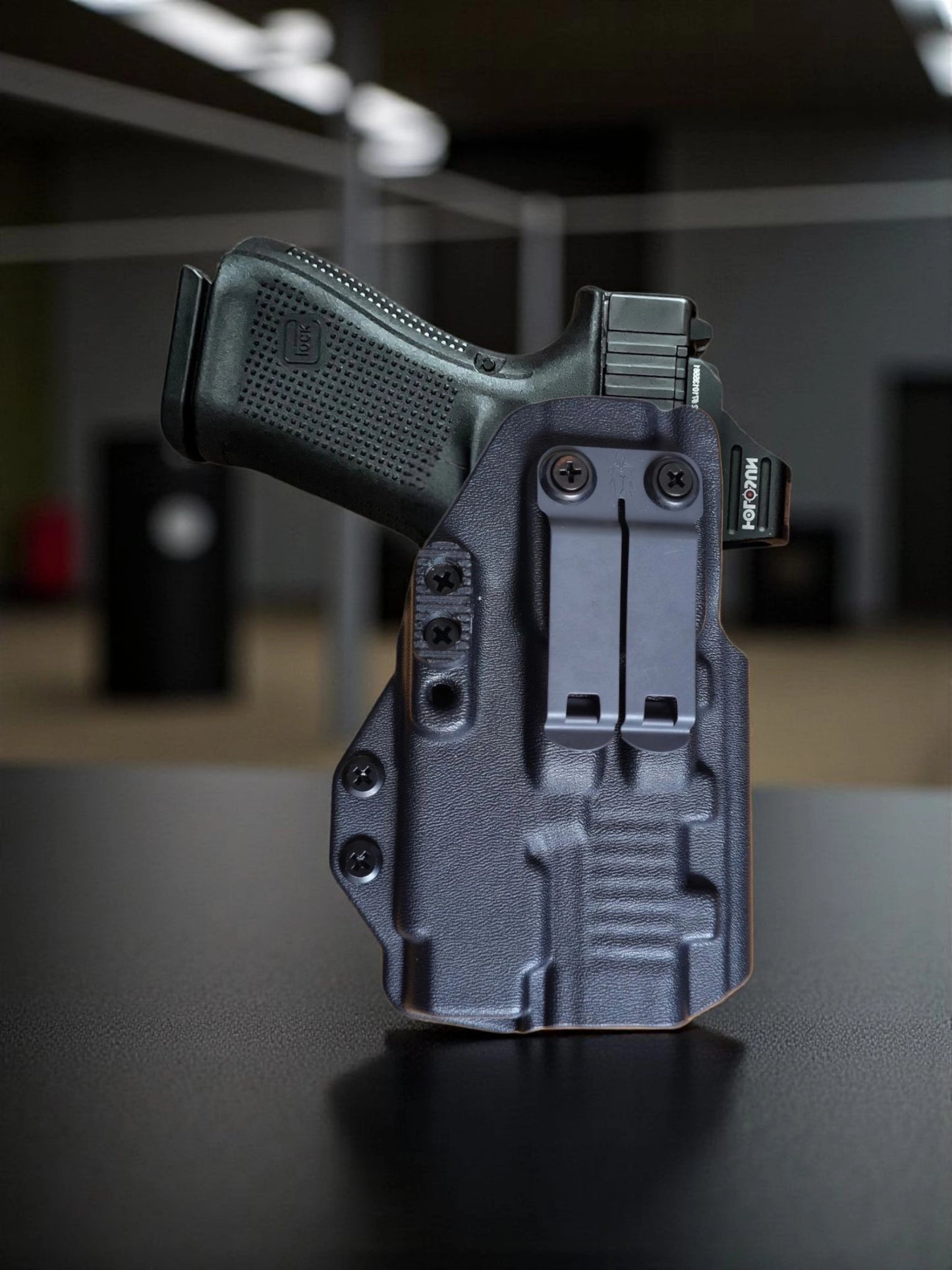 Glock 19 - 23 - 45 + Nitecore NPL25GL Lightbearing Holster – StealthKydex Próta AIWB/IWB Kydex | Fit to Conceal – Built to Perform